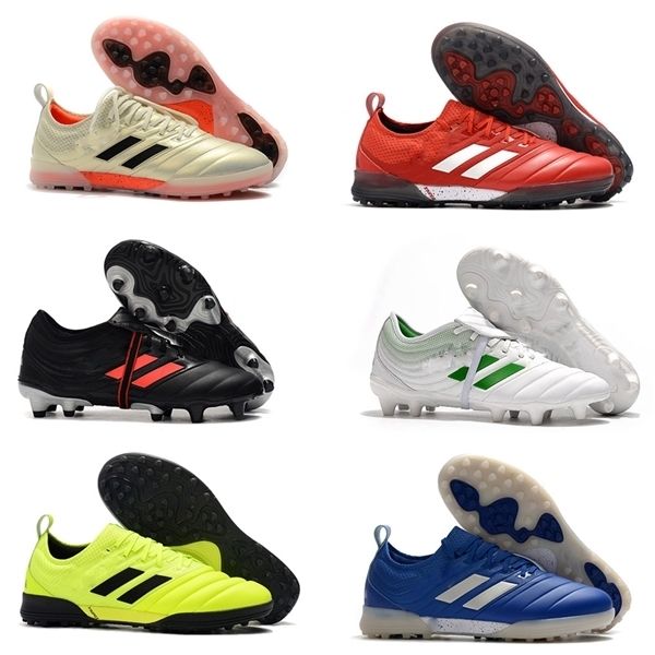 

new arrivla copa gloro 19.2 fg leather soccer shoes fashion boots outdoor firm ground copa mundial mens football cleats size 6.5-11