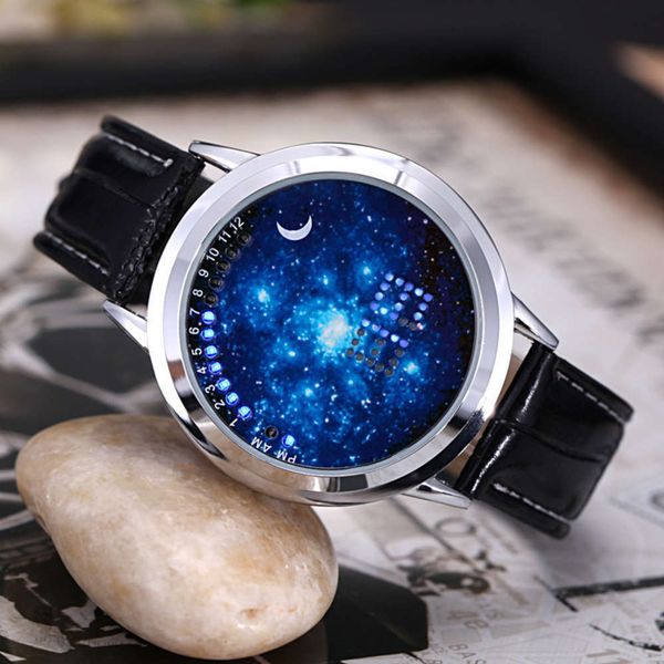 

korean fashion intelligent simple led luminous touch screen watchbgt