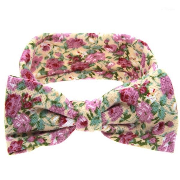 

hair accessories wholesale girl big bow headband printting floral cotton headwear kids 240pcs/lot1, Slivery;white