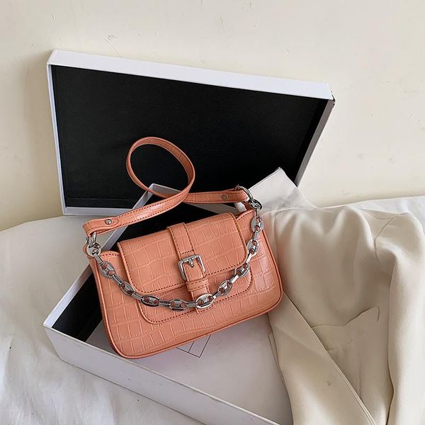 

shoulder bags bag women pu leather women's chain messenger luxury designer handbag crossbody for