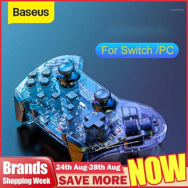 

baseus wireless bluetooth gamepad for switch controller remote console for ns pc computer joystick games accessories1