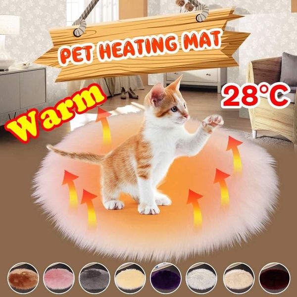 

smart electric heaters 40cm animals bed heater mat heating pad good cat dog body winter warmer carpet pet plush blanket heated seat