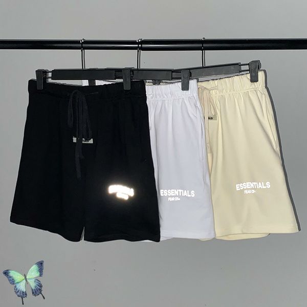 

2021 new embroidery 3m sweatpants men women casual shorts fziy, White;black