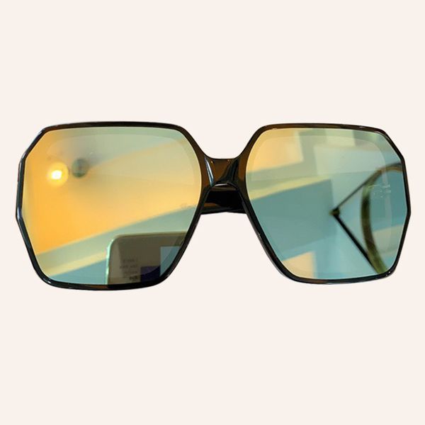 

luxury women's lady square sunglasses of 3xc9, White;black