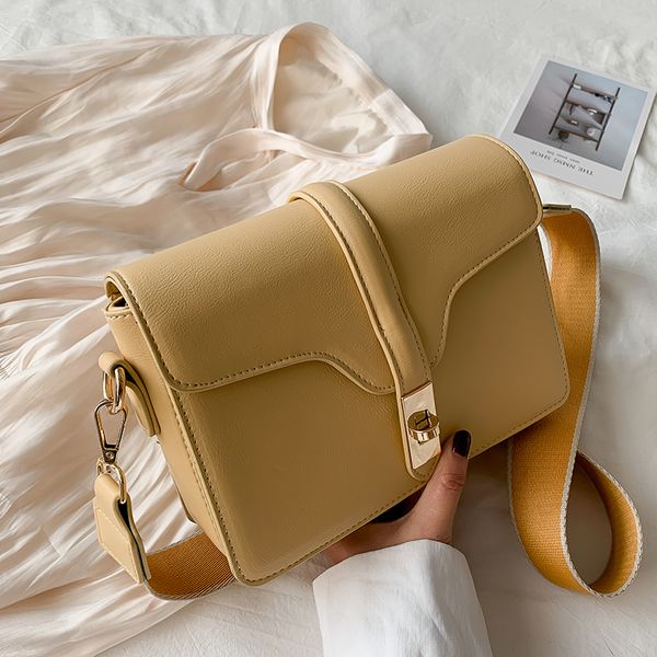 

summer new ins casual fashion korea party ulzzang large capacity women's college temperament square vintage messenger bags