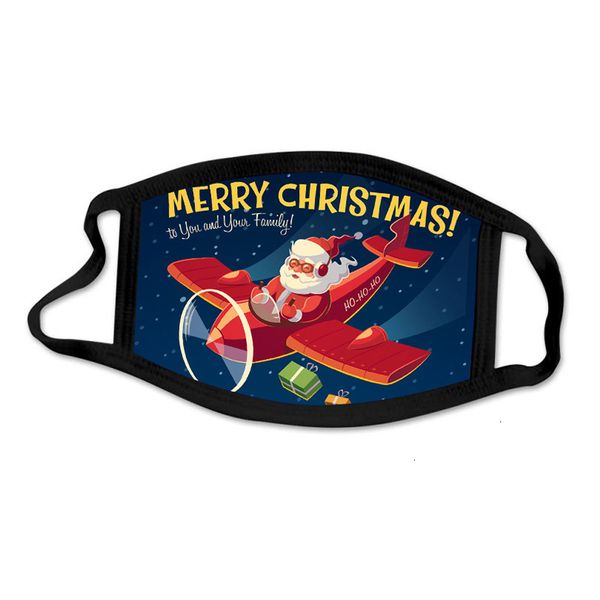 

printed kids 2020 fashion christmas xmas face masks anti dust fog snowflake mouth cover breathable washable reusab
