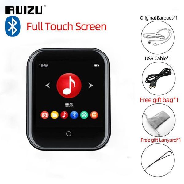 

ruizu m8 sport music mp3 player 8gb full touch screen bluetooth smart watch mp3 multifunction music, video, recording, radio1