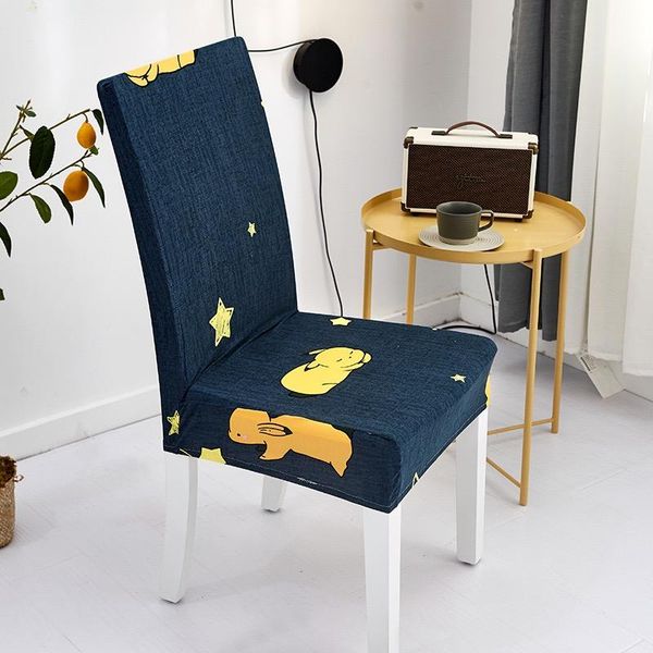 

универсальный размер стула крышка упругие кресла чехлы для стульев свадебные украшения дома ресторан отель вечеринка банкет 1/2/4/6 шт. q jl