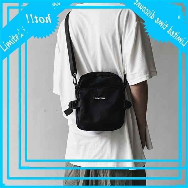

messenger men's 2020 new ins small street canvas student fashion brand shoulder bag