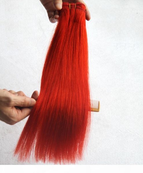 

peruvian straight hair weaving 100% human hair weave bundles 10-30 inchs red color non remy hair extensions, Black