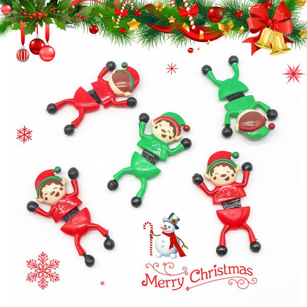 

2020 new product christmas child poses as a wall-crawler sticky spider man a tumbler and a child relives his stress