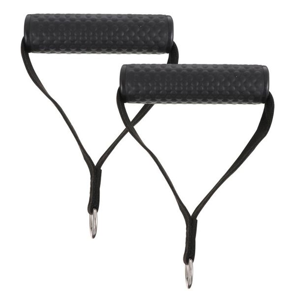 

accessories 2 pcs exercising handles fitness strap resistance bands grip