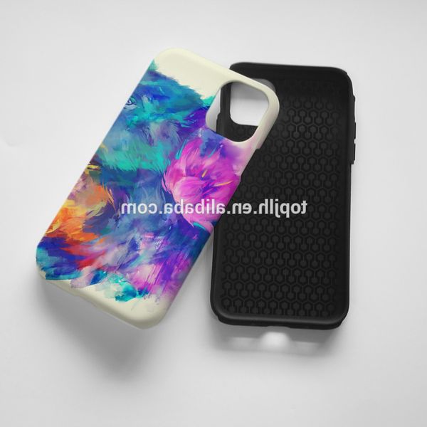 

4gfmobile phone case for iphone 11, back 3d phone case personalized 2 in 1 sublimation casevip