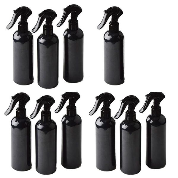

10pcs multifunctional 300ml plastic spray bottle trigger sprayer essential oil perfume container portable
