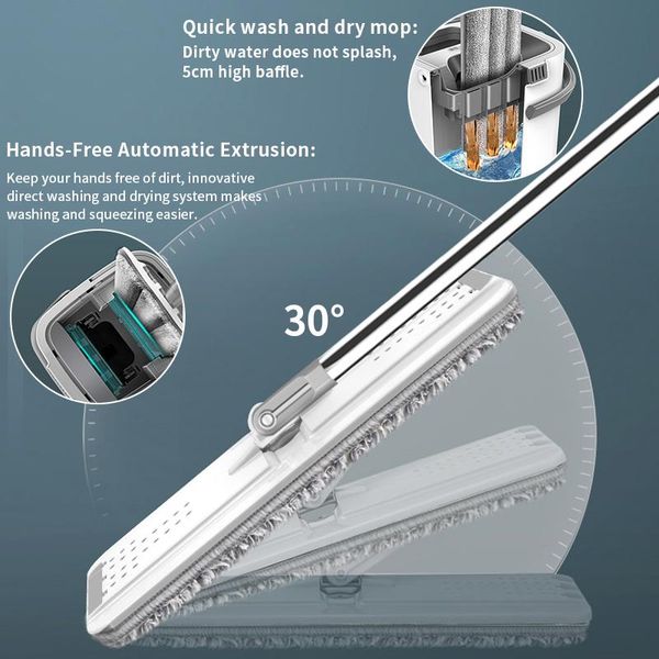 

плоская сжатие mop magic cleaning mops бесплатная ручная спина очистка микрофибры mop с ведром кухонный пол чистые инструменты wmtfge comb20