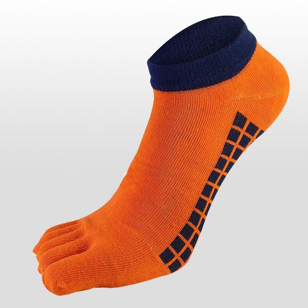 

men's socks summer men toe cotton five fingers casual toes ankle, Black