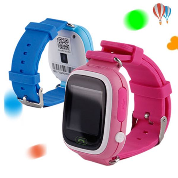

gps q90 touch screen wifi positioning smart watch children sos call location finder device tracker kid safe anti lost monitor