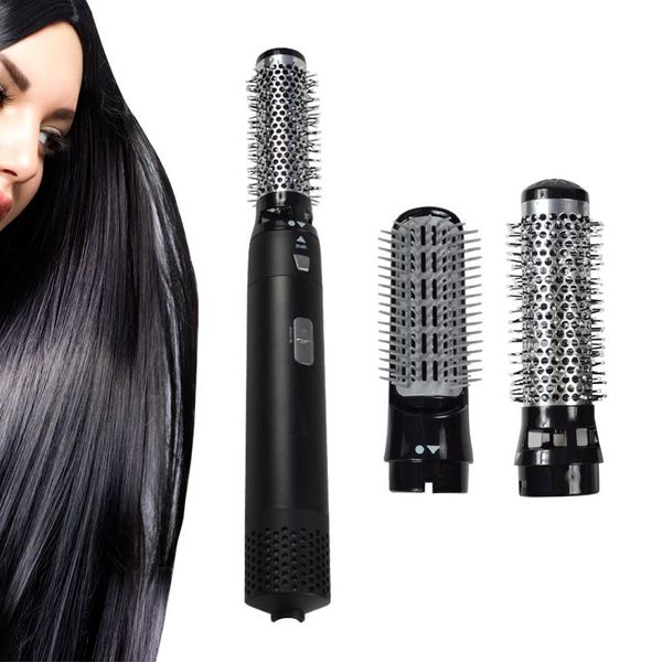 

hair complete styler straightener curler low heat 5 heads dryer 2 curling barrels 2 smoothing volumizing brushs h bbybbc