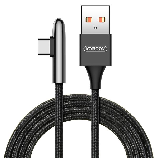 

joyroom s-m98k 24a usb-c тип-с пуля форма быстрая зарядка трансмиссия нейлон плетеный длина кабель данных 2m