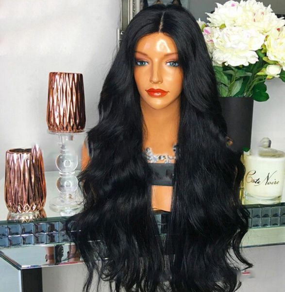 

the new european and american wig ladies are divided into black, big wave, long curly hair, chemical fiber head covers wholesale.65cm