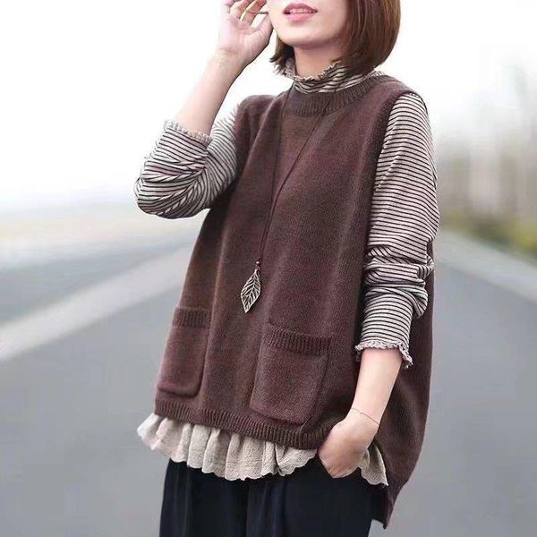 

mori girl retro harajuku hippie boho vesten truien dames chandail femme pullover sweater women pull femme hiver soft fur sweater, White;black