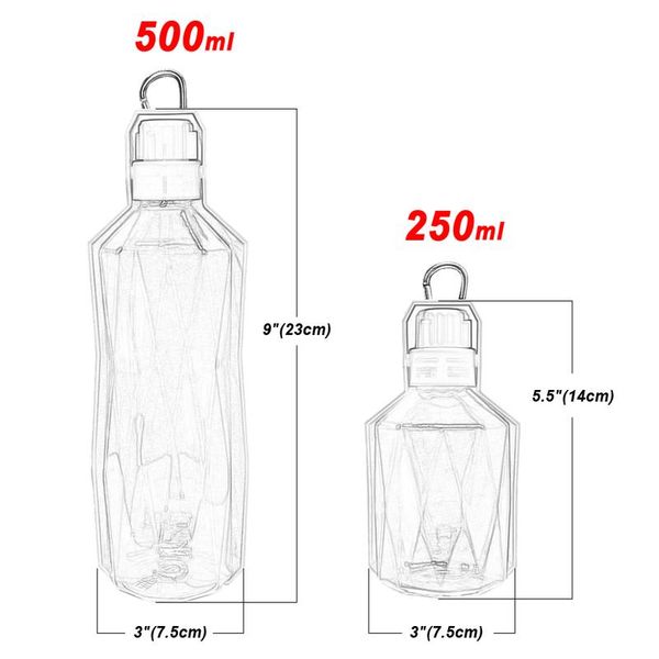

dog travel water bottle dispenser foldable plastic dog cat drinking water feeder portable outdoor pet puppy bowl 250 bbyxuo