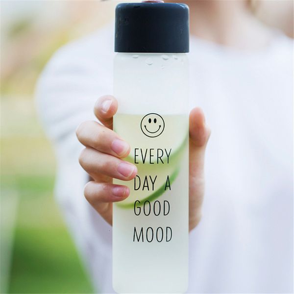 

sport water bottles outdoors tumbler fitness mug color glass space cup easy to carry anticorrosive kid child child