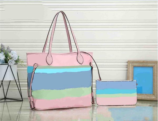 

2020 бренд мода высокое качество дизайнер женская сумочка большой томас кожаная ручка с маленьким чехол никогда независимо от холсте сумка б