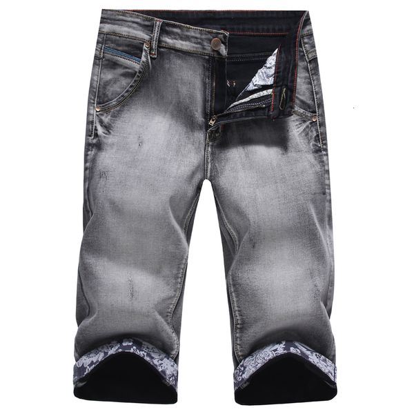 

new arrival fashion mens jeans water-washed straight denim shorts men light gray jeans shorts for men wholesale, Blue