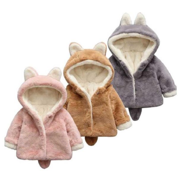 

jackets infant coat baby girls jacket 2021 winter warm for christmas kids hooded outerwear children clothing, Blue;gray