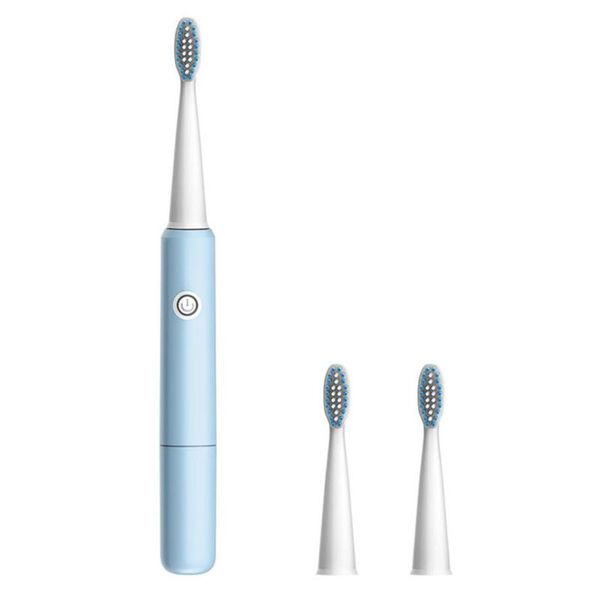 

ht306 macaron color soft automatic toothbrush 360 degree automatic smart three brush heads electric usb oral toothpaste