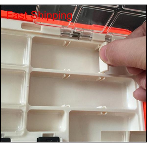 

lure fishing box 24 compartments double layer fishing box plastic fishing tackle qyliam bdepack2001