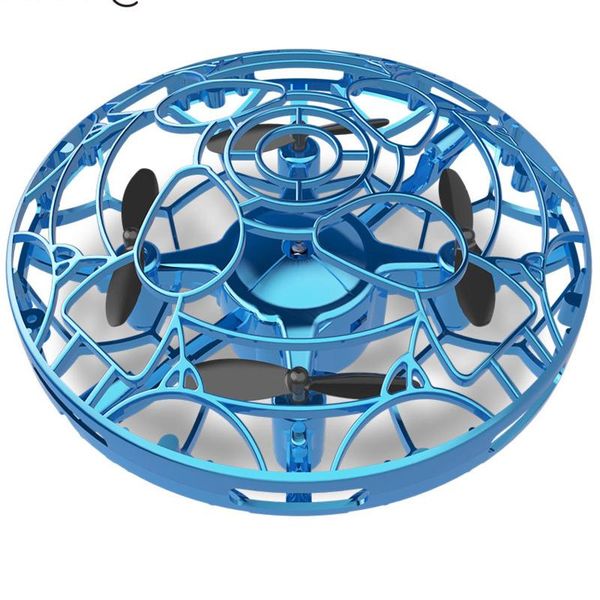 

hands-mini drone helicopter mini ufo drone with led light easy indoor outdoor ball hands operated for kid