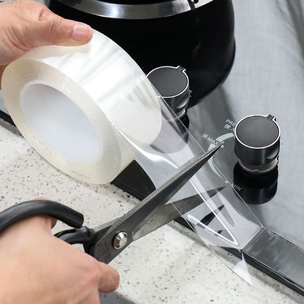 

transparent kitchen, kitchen sink, waterproof oil proof and mildew proof, toilet tape, pool sealing strip