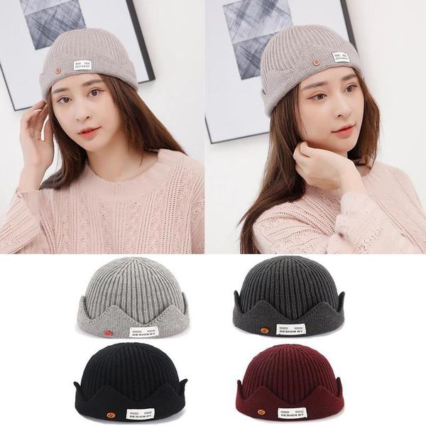 

beanie/skull caps men winter warm knitted hats cosplay skullies beanie cap for comfortable fashion riverdale jughead jones, Blue;gray