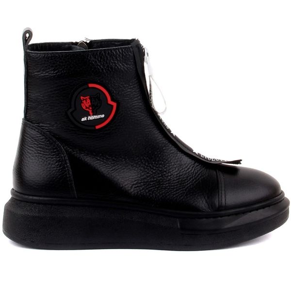 

women's boots with white leather zipper zw2w, Black