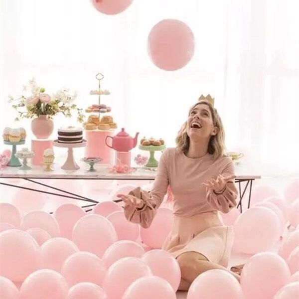 

18inch rose gold heart foil balloon 10inch white pink latex balloon confetti balloon wedding decoration birthday party b sqcocm