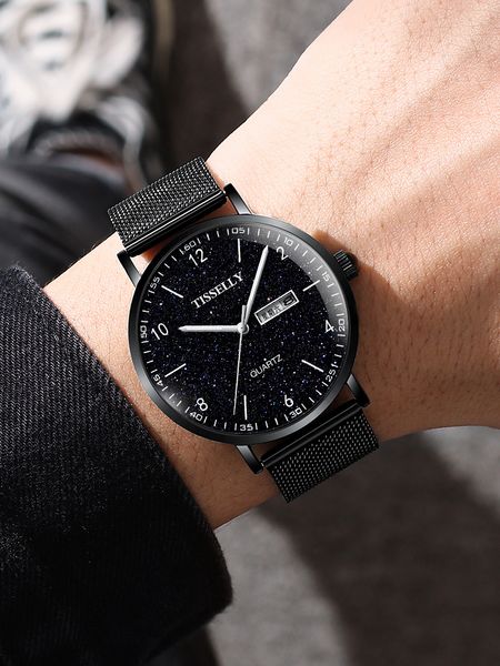 

test star sky men's mechanical watch