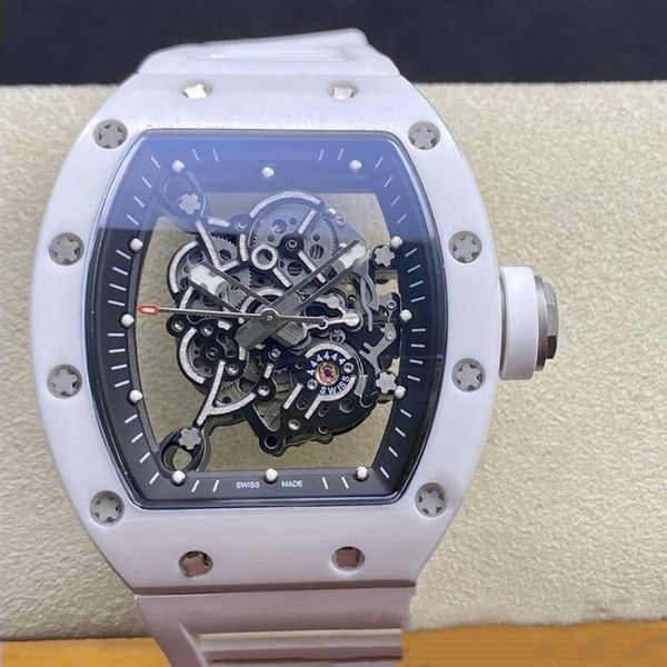 

2020 selling men's watch wooden case natural rubber waterproof sports watch high-quality fashion men's must watch, Slivery;brown