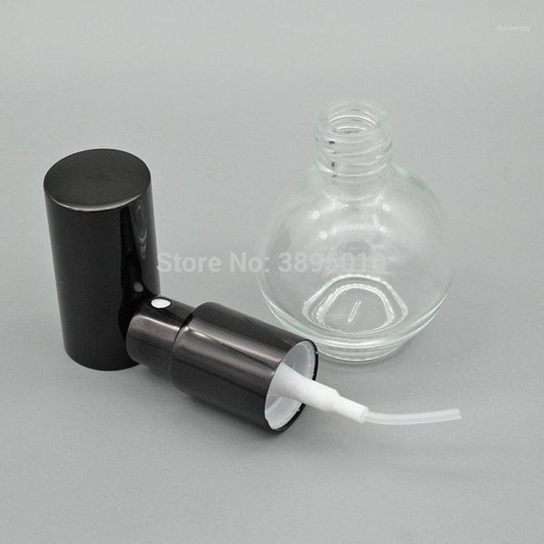 

20ml portable clear glass perfume bottle with spray empty parfum case for lady f8491