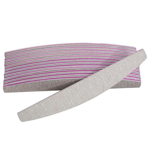 

nail files 5 pcs/lot sandpaper file lime 100/180 double side sanding buffer block set grey for uv gel polish manicure tool