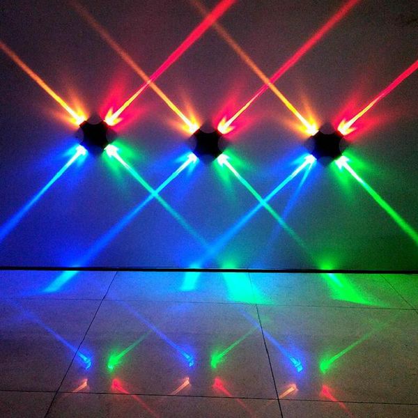 

wall lamp led mounted aluminum modern sconce designed 4w light decoration home lighting