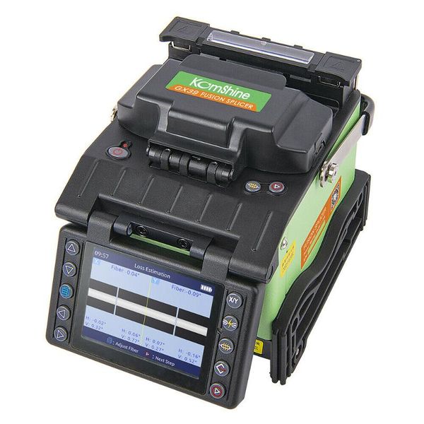 

fiber optic equipment komshine gx39 fusion splicer ftth optical splicing machine