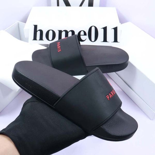 

luxury brand sandals designer slippers slides floral brocade genuine leather flip flops men women shoes sandal without box by gogo_shoes 32, Black