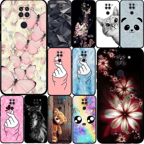 

bgrffor redmi 10x10x4g note 9 note 9 soft silicone rubber tpu sheath, for millet redmi 10x4g note 9 sheath, for redmi10x shellswza