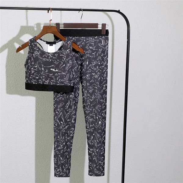 

women's tracksuit womens swimwear summer new arrival quickdry letter printing two piece sets european and american style ladies clothin, Gray