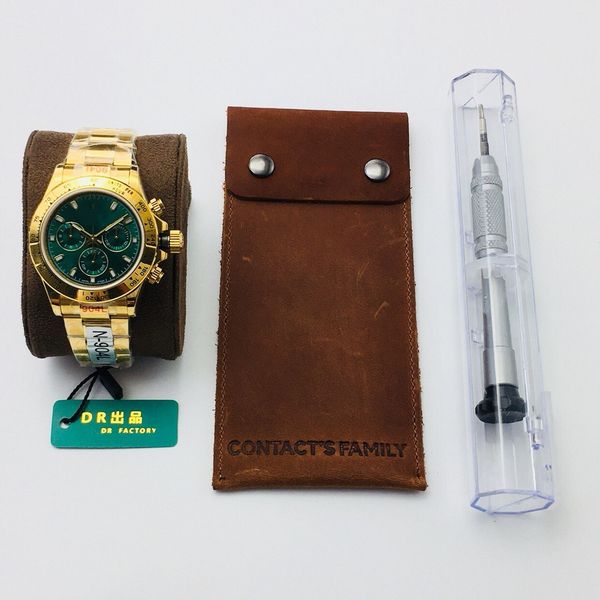 

the strongest 11rbow series of dr new force in the universe is equipped with a swiss 7750 automatic chain attaching mechanical movement. the, Slivery;brown