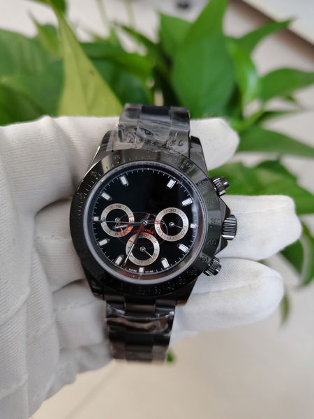 

classic series men's watches black dial asia eta 2813 movement movement 40mm 316 stainless steel automatic mens watch watch, Slivery;brown