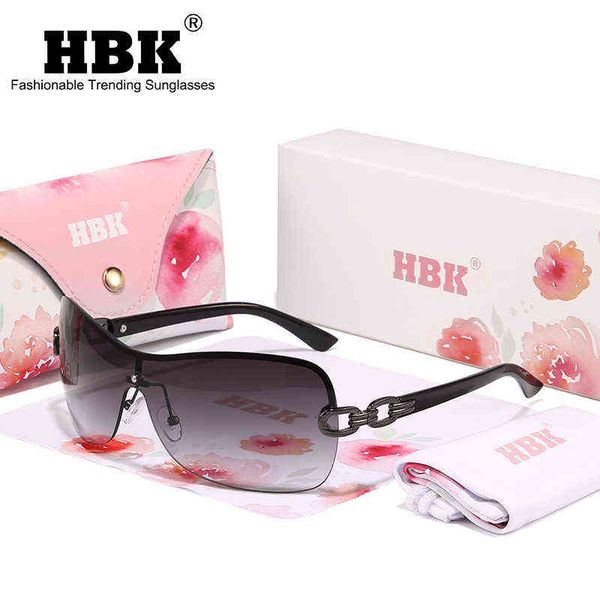 

sunglasses hbk italy gray gradient sunglasses women wrap around crystal vintage sun glasses ladies wide shield designer shades y2k uv400 220, White;black