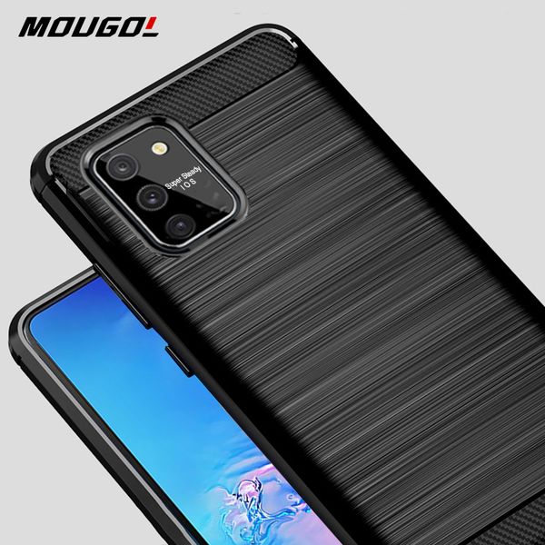 

galaxy s10 carbon carbon carbon chargber cabled cable case для samsung s 10 lite cover прочный flex bumper shell